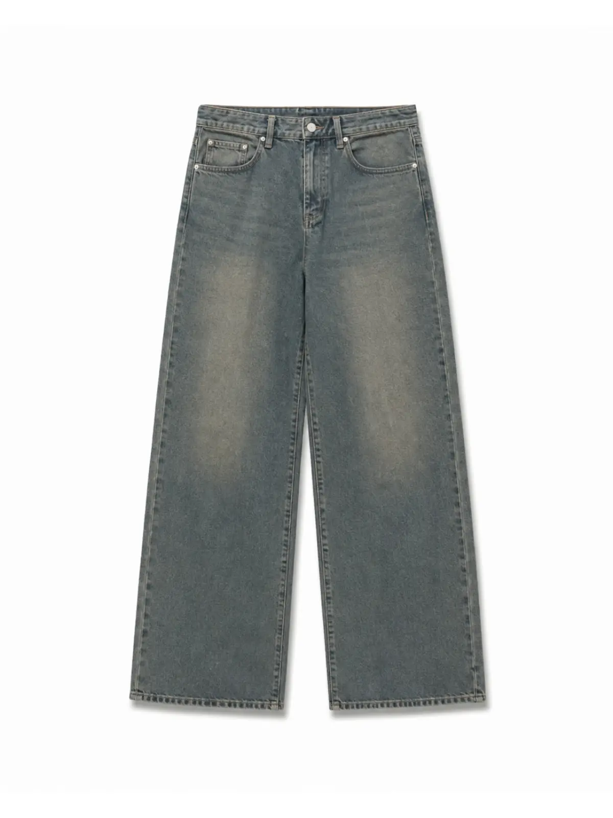 Opalith Relaxed-Fit Denim Green