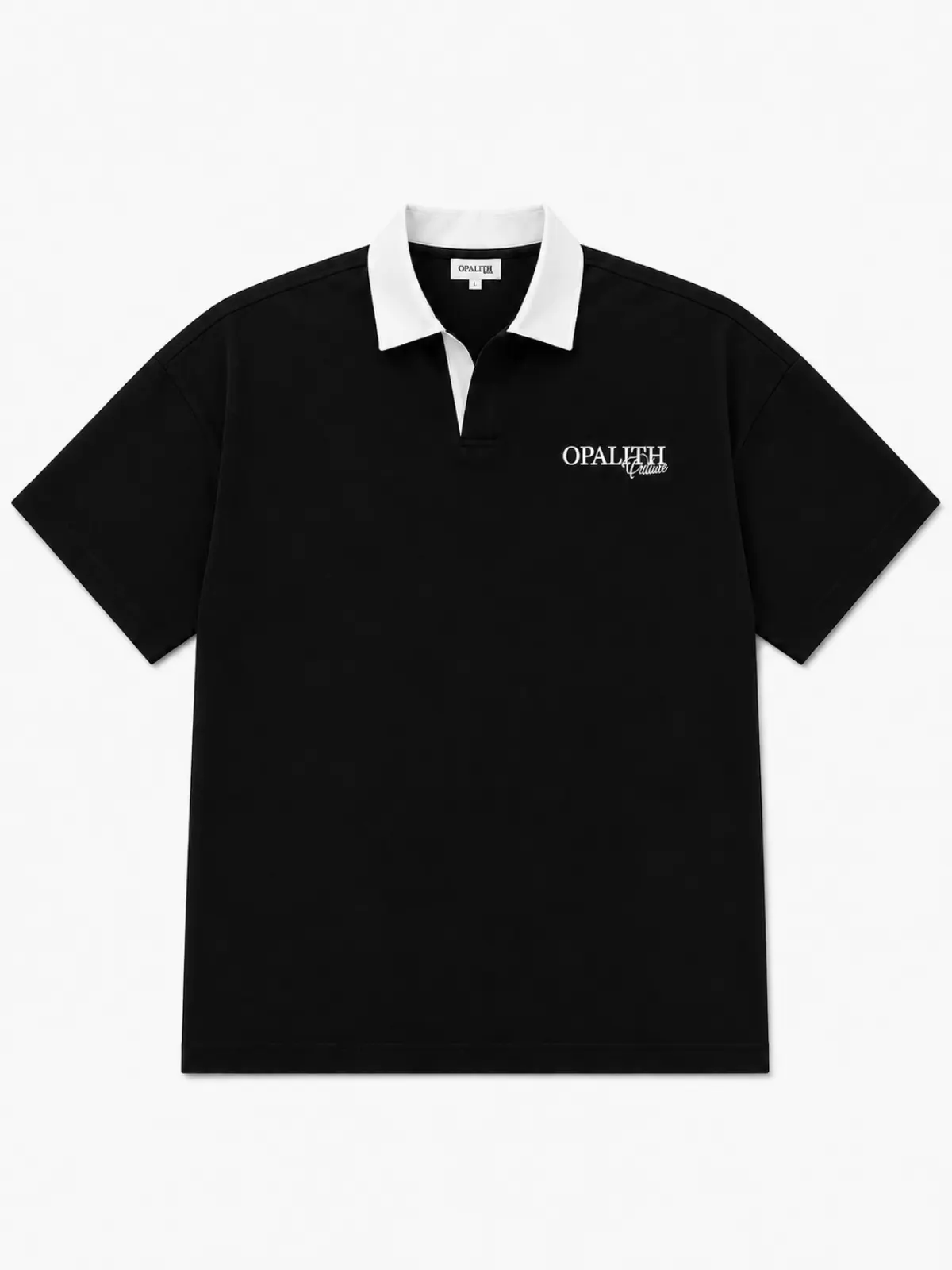 Opalith Signature Polo Black